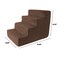 Pet Adobe Pet Adobe High Density Foam Stairs for Pets - Brown 237066USK - alternate 3